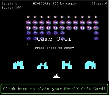 ⚛️ Invaders Game